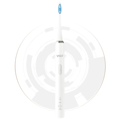 Електрична зубна щітка VGR V 805 ультразвукова USB електрощітка на акумуляторі пульсуюча