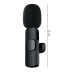 Петличный беспроводной микрофон К8 с шумоподавлением для смартфонов с ресивером Type-C