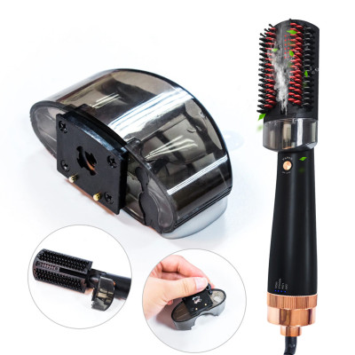 Фен щітка Hair Steam Brush 3в1 Електричний гребінець для укладання та випрямлення прасок плойка стайлер