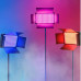 Прямокутна кольорова LED лампа U600 RGB 21х12см портативне світлодіодне відеосвітло для фото та відеозйомок