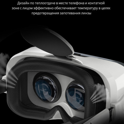 3D окуляри Шолом віртуальної реальності смартфона BOBO VR Z4 для з пультом і навушниками для телефону