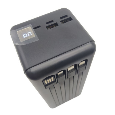 Power bank 50000 mAh повербанк ACL PW07 зарядка для телефону зарядний пристрій Lightning Type-C MicroUSB USB