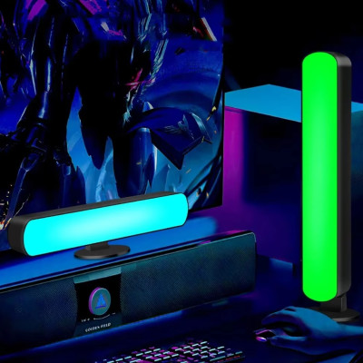 Світлодіодні панелі RGB Настільні світильники з APP SMART та пультом LT-22 Фонове LED світло комплект 2 шт