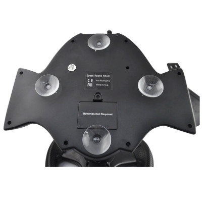 Кермо з педалями 3в1 Vibration Steering wheel педалями газу та гальма мультимедійний універсальний джойстик-кермо