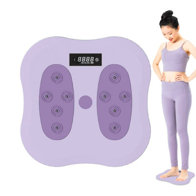 Тренажер обертовий диск Waist Twisting Disc з підрахунком калорій і масажем для стоп Масажер для ніг