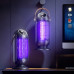 Аккумуляторная лампа ловушка для насекомых с дисплеем BG-008 Electric Shock Mosquito Lamp Антимоскитная лампа приманка для комаров