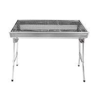 Переносний портативний мангал Компактний садовий для барбекю і гриля BBQ-5002 48х34х59 см для пікніка