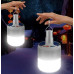 Ліхтар підвісний з акумулятором з USB заряджання Solar Lamp JK 24 LED Лампа на сонячній батареї для кемпінгу з гачком