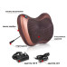 Массажная подушка для шеи и спины 8 шариков Massage pillow Роликовый массажер подушка для тела с ик подогревом