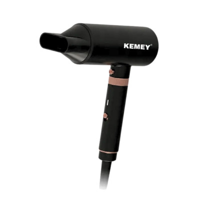 Фен мультистайлер KEMEY KM-9203 з 4 насадками Багатофункціональний стайлер 4в1 для укладки та завивки волосся