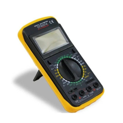 Цифровий мультиметр DT9207A професійний тестер з термопарою вольтметр амперметр