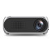 Портативний міні проектор Projector LED YG320 Mini сірий з динаміком для дому лед проектор кишеньковий домашній