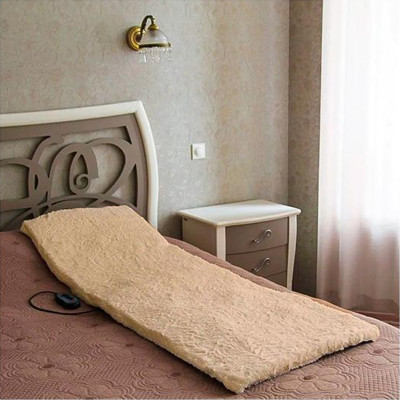 Масажний матрац з ворсом килимок з підігрівом Massage Paradise м'який массажер для спини шиї та тіла електронний