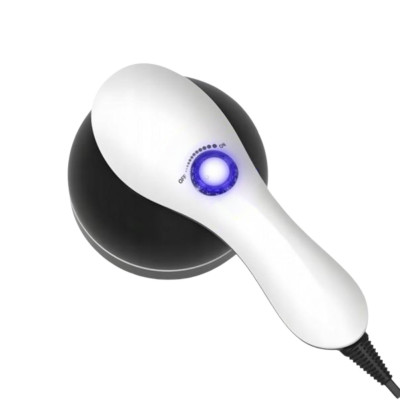 Вібраційний ручний масажер Body Massager PL-664В для всього тіла багатофункціональний з 4 насадками
