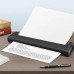 Бездротовий термопринтер А4 Portable Printer у наборі з папером портативний для iOS Android