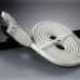 USB кабель для зарядки гаджетов и передачи данных Lightning 1м провод с функцией быстрой зарядки 2.4A