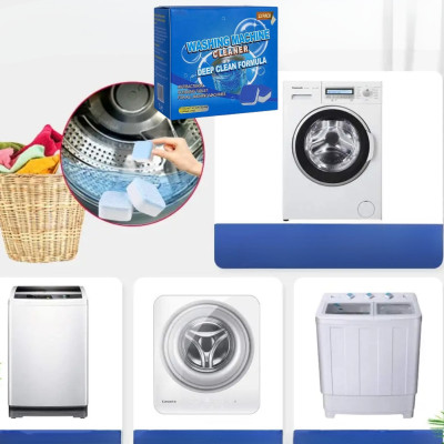 Засіб для чищення пральної машини від накипу цвілі Washing machinecleaner антибактеріальні таблетки 12шт