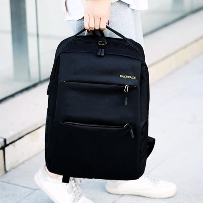 Міський рюкзак BACKPACK з сумкою та гаманцем дорожній комплект 3в1 багатофункціональний