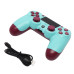 Джойстик DualShock 4 Berry Blue бездротовий багатофункціональний геймпад для PS4 бірюзовий