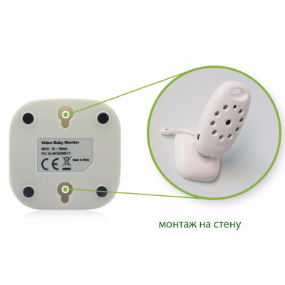 Видео няня Baby Monitor VB601с режимом ночного видения двухсторонняя связь радионяня контроль температуры