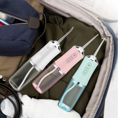 Іригатор для ротової порожнини 230мл Portable Oral Irrigator очищувач зубів бездротовий портативний з 3 режимами