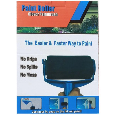 Комплект валиків Paint Roller для фарбування приміщень поверхонь з резервуаром Малярський валик