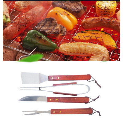 Набір приладів для барбекю і гриля 4 предмета BBQ 4 PCS Barbecue Set Інструменти для мангала гриля та барбекю