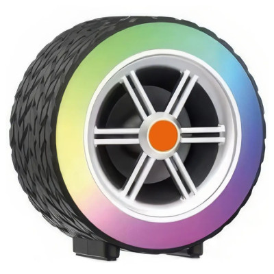 Портативна Bluetooth колонка з RGB підсвічуванням та TF слотом WSJAR L-024 бездротова міні колонка колесо