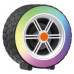 Портативна Bluetooth колонка з RGB підсвічуванням та TF слотом WSJAR L-024 бездротова міні колонка колесо