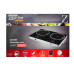 Настільна переносна інфрачервона двоконфоркова сенсорна електроплита Zepline ZP062 для дому та дачі 4400 W