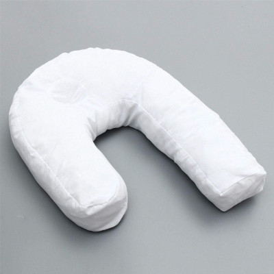Подушка ортопедична на одну сторону Side Sleeper Pro White Подушки підкови для шиї і для сну на боці