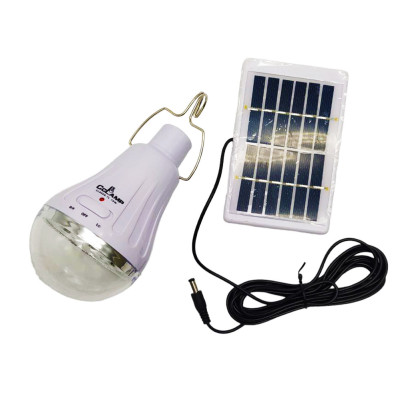 Лампа акумуляторна Solar Light CL 6028 світильник із сонячною панеллю ліхтар світлодіодний на гачку