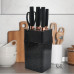Набір кухонних ножів Knife Set 7 предметів на підставці з нержавіючої сталі