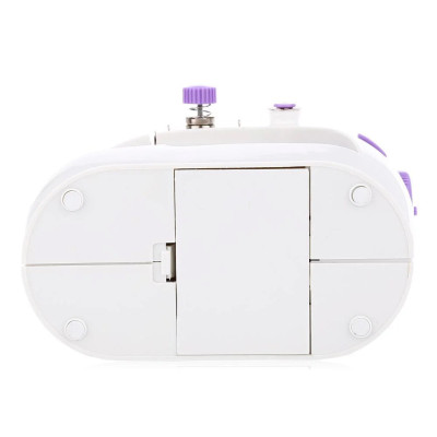Міні швейна машинка 4 в 1 Mini Sewing Machine SM 202А Домашня компактна настільна портативна ручна 220V