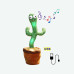 Іграшка кактус повторюшка у капелюсі з підсвічуванням та музикою мексиканець