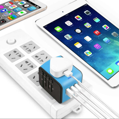 Універсальний мережевий USB-адаптер для подорожей і вдома Adapter Travel ORIGINAL, Перехідник для розеток