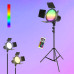 Світлодіодний RGB прожектор JSL-216 з пультом та штативом 2м LED лампа відеосвітло для студійної зйомки