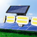 Вуличний прожектор із сонячною панеллю KXK601 Solar 240COB світлодіодний ліхтар із датчиком руху та пультом ДУ