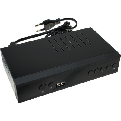 Цифрова приставка DVB-T2 з дисплеєм та пультом тюнер ресивер SKY BOX ZAR139 для телевізора