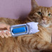 Гребінець для вичісування домашніх тварин Pet brus Щітка для сухого та вологого грумінгу 4в1