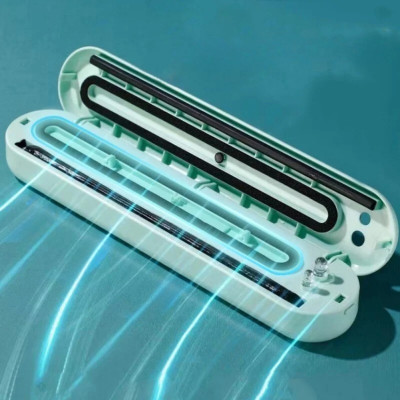 Вакуумний пакувальник автоматичний побутовий Вакууматор Vacuum Sealer апарат для пакування продуктів