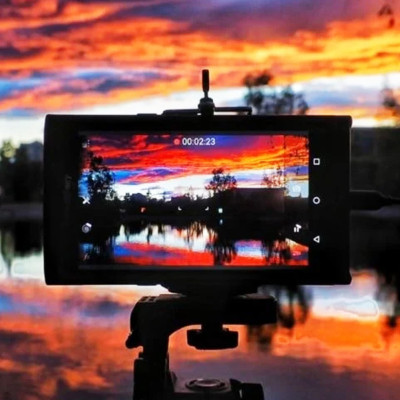 Штатив тринога для камери Tripod 3120A з кріпленням для телефону 102 см алюмінієвий з вбудованим рівнем