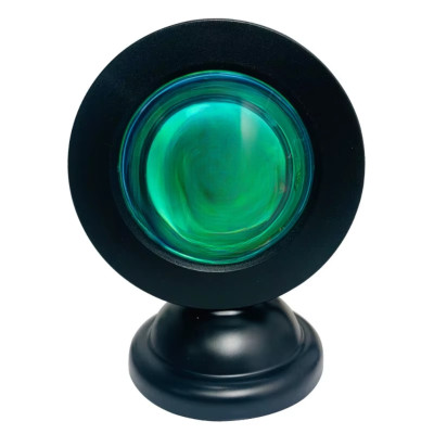 Світильник Sunset Lamp проекційний з пультом USB проектор RGB атмосферна міні лампа кольорова