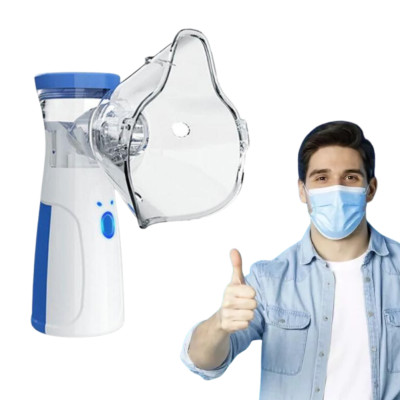 Ручной аккумуляторный ингалятор для взрослых и детей Nebulizer Портативный небулайзер с паром на батарейках