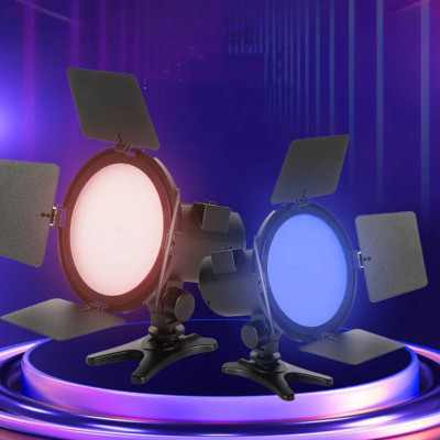 Світлодіодний прожектор RGB з пультом JSL-216 портативне LED відеосвітло для студійної зйомки