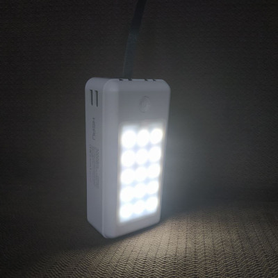 Повербанк 30000 mAh power bank HP976 зарядка для телефону зарядний пристрій USB Type-C micro USB Lightning