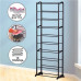 Полку складна для взуття Стелаж стійка підставка пластикова Amazing Shoe Rack Органайзер для речей