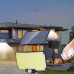 Вуличний прожектор із сонячною панеллю Solar Powered Sensor Light ліхтар із датчиком руху та пультом ДУ