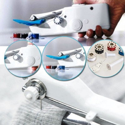 Ручна швейна машинка міні The Нandheld Sewing Machine Бездротова